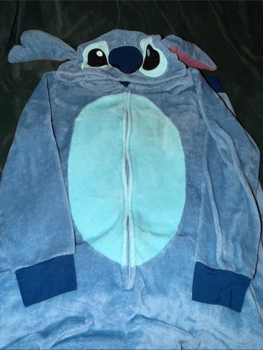 Stitch Onesie  - Blue Character Hooded Pajamas